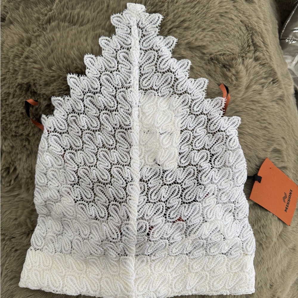 Missoni White Halter Top